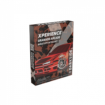 Табак Darkside Xperience, 30гр "GRANADE ARCADE (Йогурт, Гранат)"