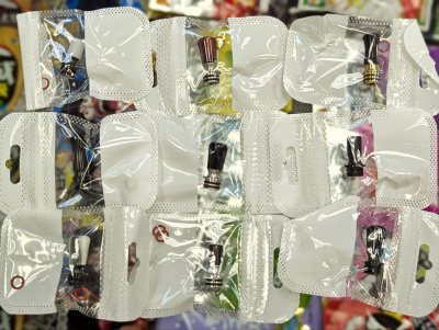 Купить Дриптип 06 (Acryl) RED+black delrin  Дриптип 06 (Acryl) RED+black delrin