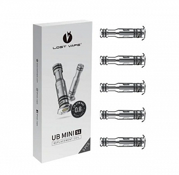 Купить Испаритель Lost Vape UB Mini S1 0.8ohm Coil 1шт/5уп Испаритель Lost Vape UB Mini S1 0.8ohm Coil 1шт/5уп