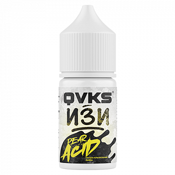 Ароматизатор QVKS ИЗИ KONSTRUKT "Груша Крыжовник Лайм" (на 30мл)